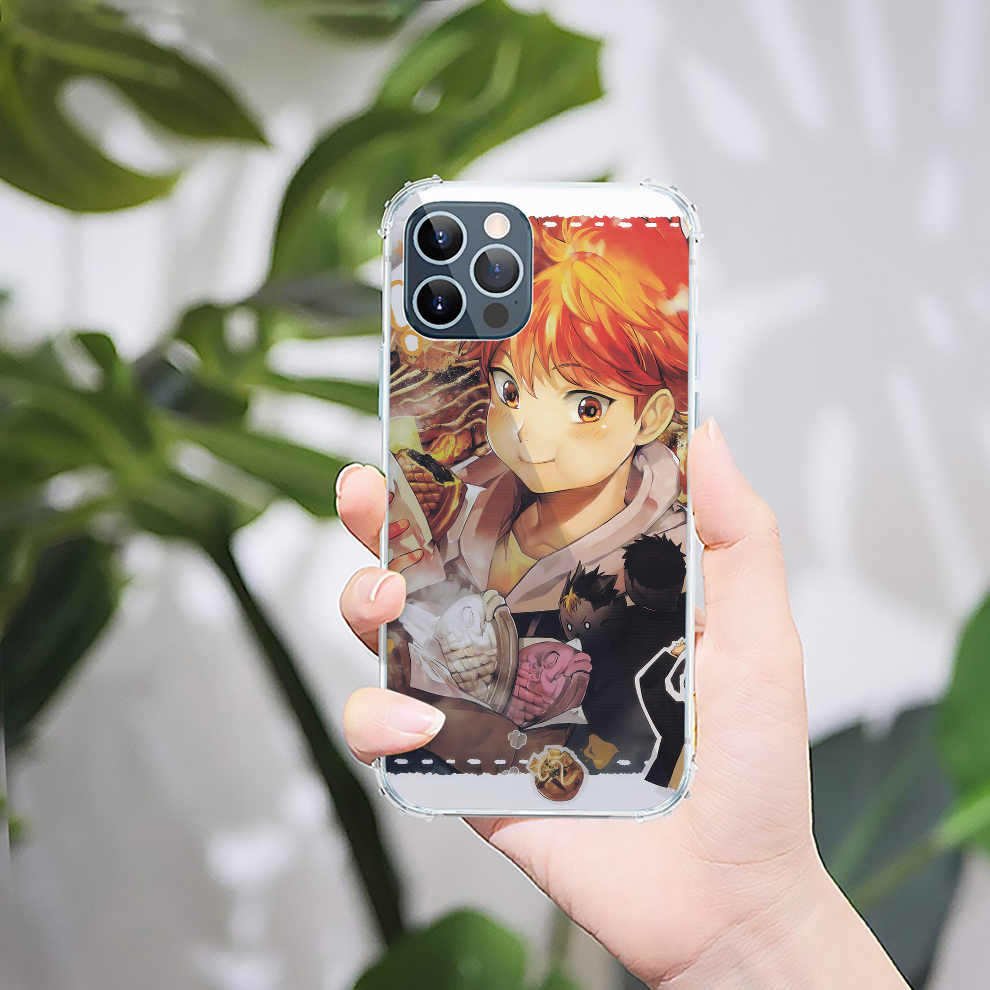 （画像用） ハイキュー!! Haikyu!! 【iPhone 12シリーズ対応】透明スマホケース（クリアソフトケース）